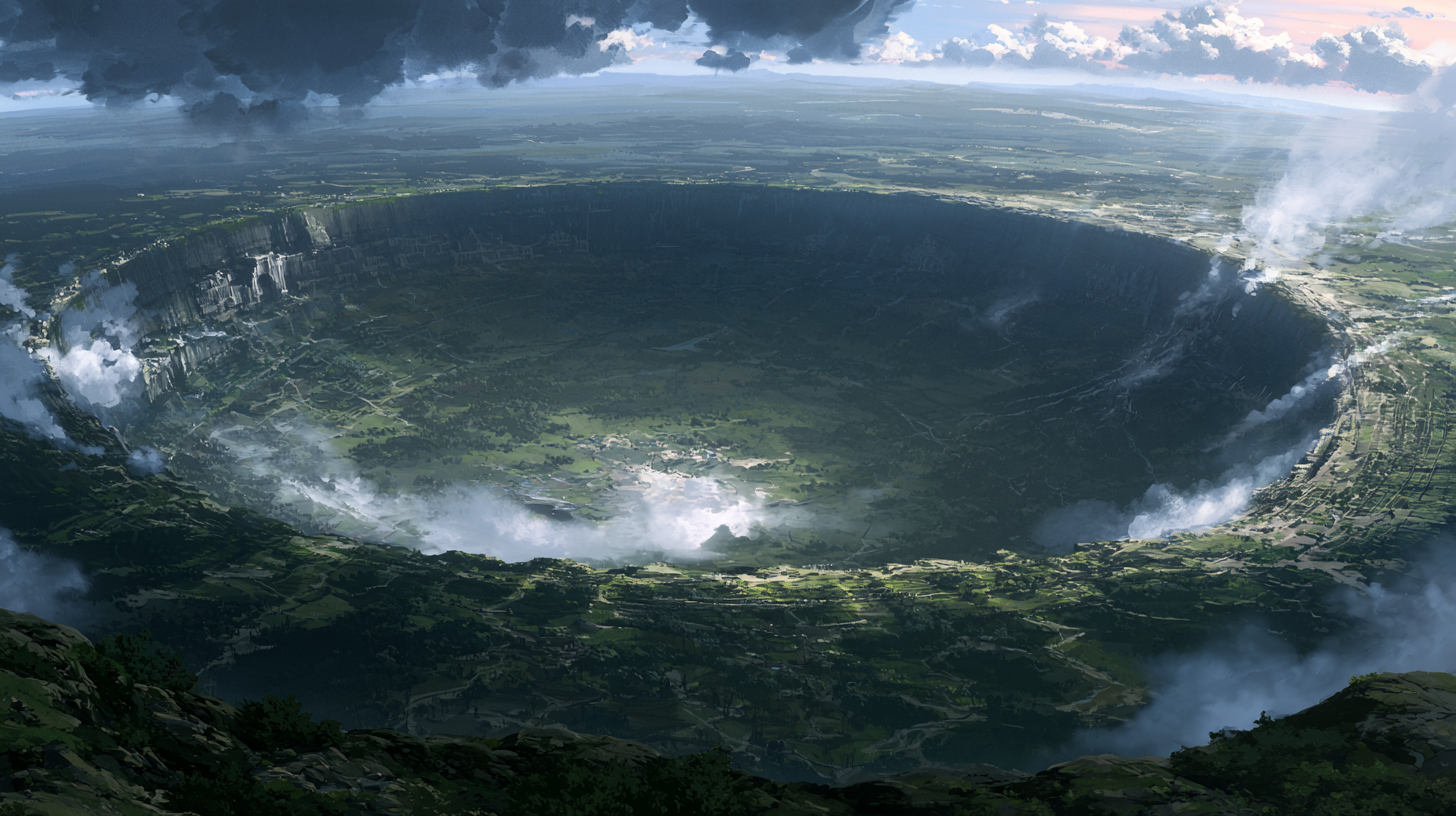 The Caldera — the site